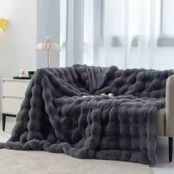 Bubble Blanket – weicher, gemütlicher Überwurf für Komfort und Entspannung