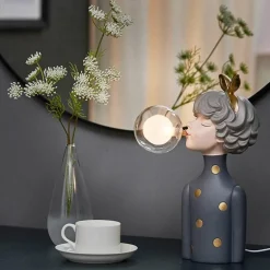 Bubble Girl Nachtlicht - Dekorative Ambientelampe