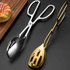 Buffetzange aus Edelstahl zum Servieren von Salaten, Vorspeisen und Kuchen