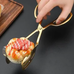 Buffetzange aus Edelstahl zum Servieren von Salaten, Vorspeisen und Kuchen