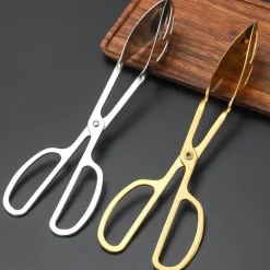 Buffetzange aus Edelstahl zum Servieren von Salaten, Vorspeisen und Kuchen