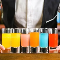 Bullet Cocktailgläser – 6er-Set, elegante Trinkgläser