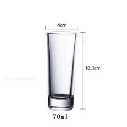 Bullet Cocktailgläser – 6er-Set, elegante Trinkgläser