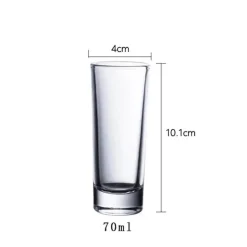 Bullet Cocktailgläser – 6er-Set, elegante Trinkgläser