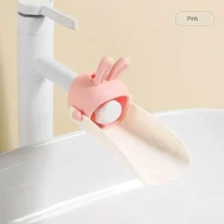 Bunny Faucet Handle Extender - Kids Bathroom Accessory