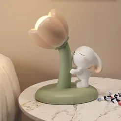 Bunny Tischlampe - Tulpenblumen Design