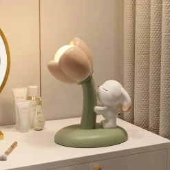 Bunny Tischlampe - Tulpenblumen Design