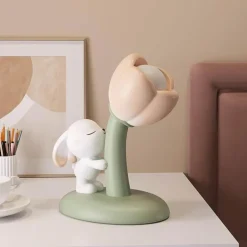 Bunny Tischlampe - Tulpenblumen Design
