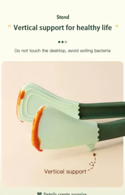 Bunte Antihaft-Zangen – Kochutensilien mit matter Oberfläche