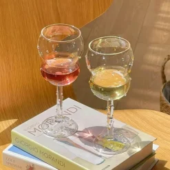 Bunte Champagnergläser aus Kristallglas – Gem Spark-Glas-Set