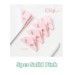 Bunte dreieckige Bucheckenklammern – einfache Seitenhalter zum Lesen