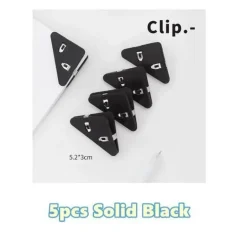 Bunte dreieckige Bucheckenklammern – einfache Seitenhalter zum Lesen