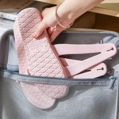 Bunte, faltbare Reise-Hausschuhe – leichtes Schuhwerk für alle Jahreszeiten