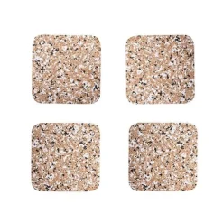 Bunte Korkuntersetzer – Lebendige Getränkeuntersetzer fürs Homeoffice