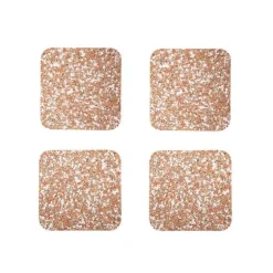 Bunte Korkuntersetzer – Lebendige Getränkeuntersetzer fürs Homeoffice