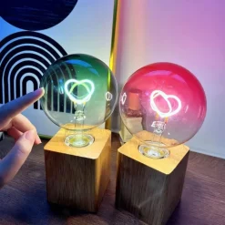 Bunte LED-Nachtlichtbirne - Kreative Akzentlampe