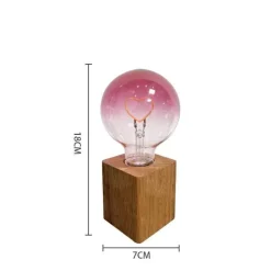 Bunte LED-Nachtlichtbirne - Kreative Akzentlampe
