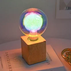 Bunte LED-Nachtlichtbirne - Kreative Akzentlampe