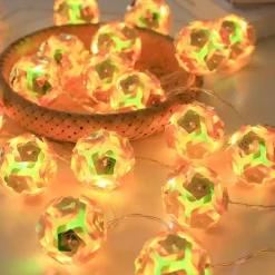 Bunte LED-Rosenlichterkette - Dekorative Lichterkette