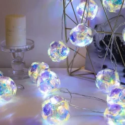 Bunte LED-Rosenlichterkette - Dekorative Lichterkette