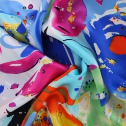 Bunte Seidenkissenbezüge - 100 % natürlicher Stoff