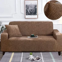 Bunter rutschfester Sofabezug – moderner Möbelschutz