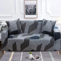 Bunter rutschfester Sofabezug – moderner Möbelschutz
