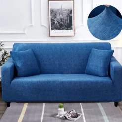 Bunter rutschfester Sofabezug – moderner Möbelschutz