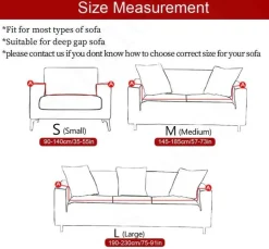 Bunter rutschfester Sofabezug – moderner Möbelschutz