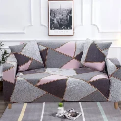 Bunter rutschfester Sofabezug – moderner Möbelschutz