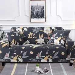 Bunter rutschfester Sofabezug – moderner Möbelschutz