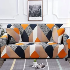 Bunter rutschfester Sofabezug – moderner Möbelschutz