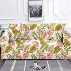 Bunter rutschfester Sofabezug – moderner Möbelschutz