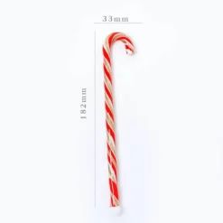 Bunter Weihnachtslöffel mit langem Griff – Kreativer Rührstab aus Glas für Saft, Kaffee und Kuchen