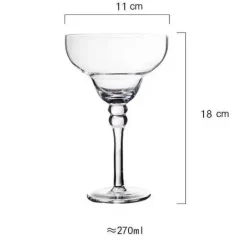 Buntes handgefertigtes Margarita-Gläser-Set – einzigartiges Trinkgeschirr für die Hausbar und Hochzeiten