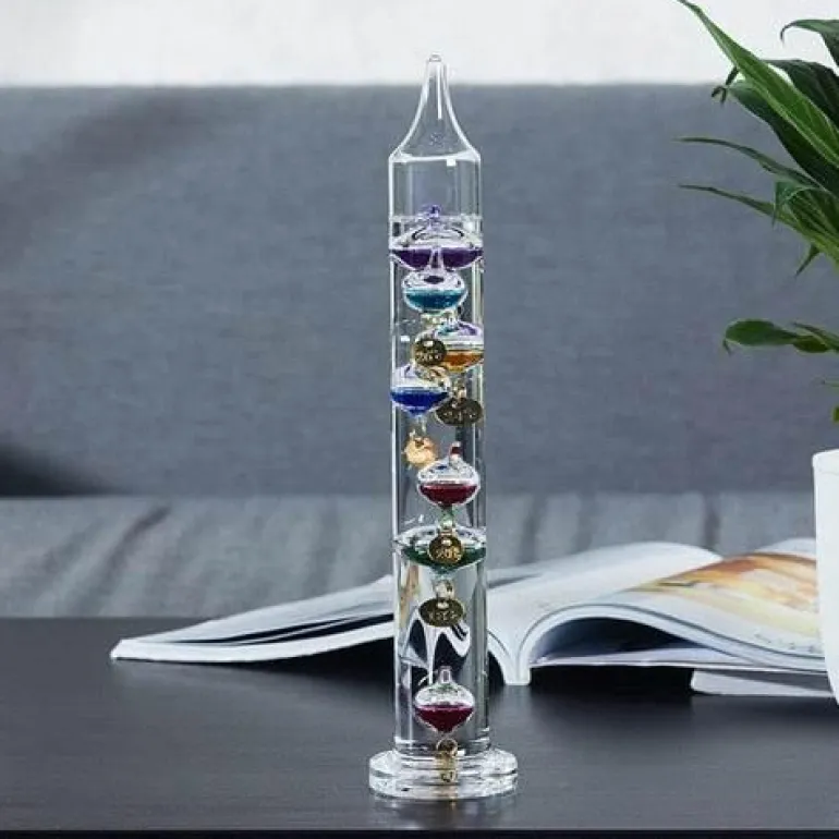 Buntes nordisches Thermometer – Kreative Wohndekoration