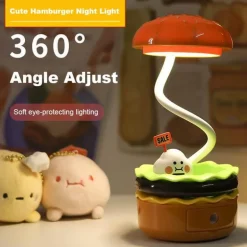 Burger-Nachtlicht – süße LED-Lampe fürs Kinderzimmer