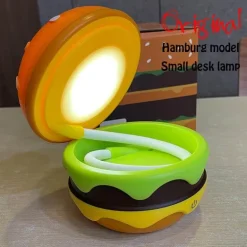 Burger-Nachtlicht – süße LED-Lampe fürs Kinderzimmer