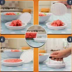 Burger-Patty-Presse – Ultimative Form für perfekte Patties