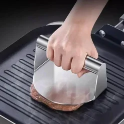 Burgerpresse - Hochwertiges rundes Fleischwerkzeug