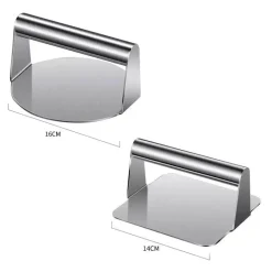 Burgerpresse - Hochwertiges rundes Fleischwerkzeug