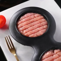 Burger-Reisbällchenformer - Küchengerät mit Doppelgitter