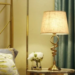 Caduceus-Tischlampe – Beleuchtungskörper mit medizinischem Thema