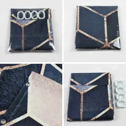 Caesar Duschvorhang – Elegantes römisches Badezimmerdekor