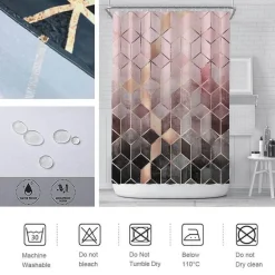 Caesar Duschvorhang – Elegantes römisches Badezimmerdekor