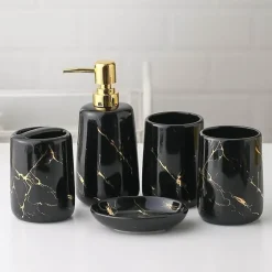 Calabria Bathroom Accessories Set - Stylish Home Décor Essentials