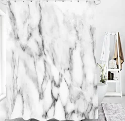 Calcutta Oro Duschvorhang-Set – Elegantes Badezimmerdekor