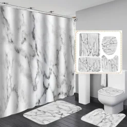 Calcutta Oro Duschvorhang-Set – Elegantes Badezimmerdekor