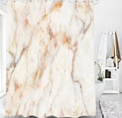 Calcutta Oro Duschvorhang-Set – Elegantes Badezimmerdekor