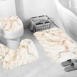 Calcutta Oro Duschvorhang-Set – Elegantes Badezimmerdekor